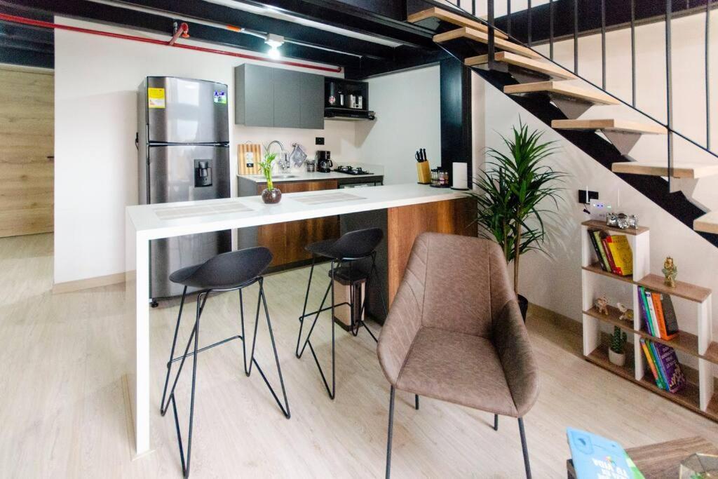 Apartamento Tipo Loft Medellín Exterior foto