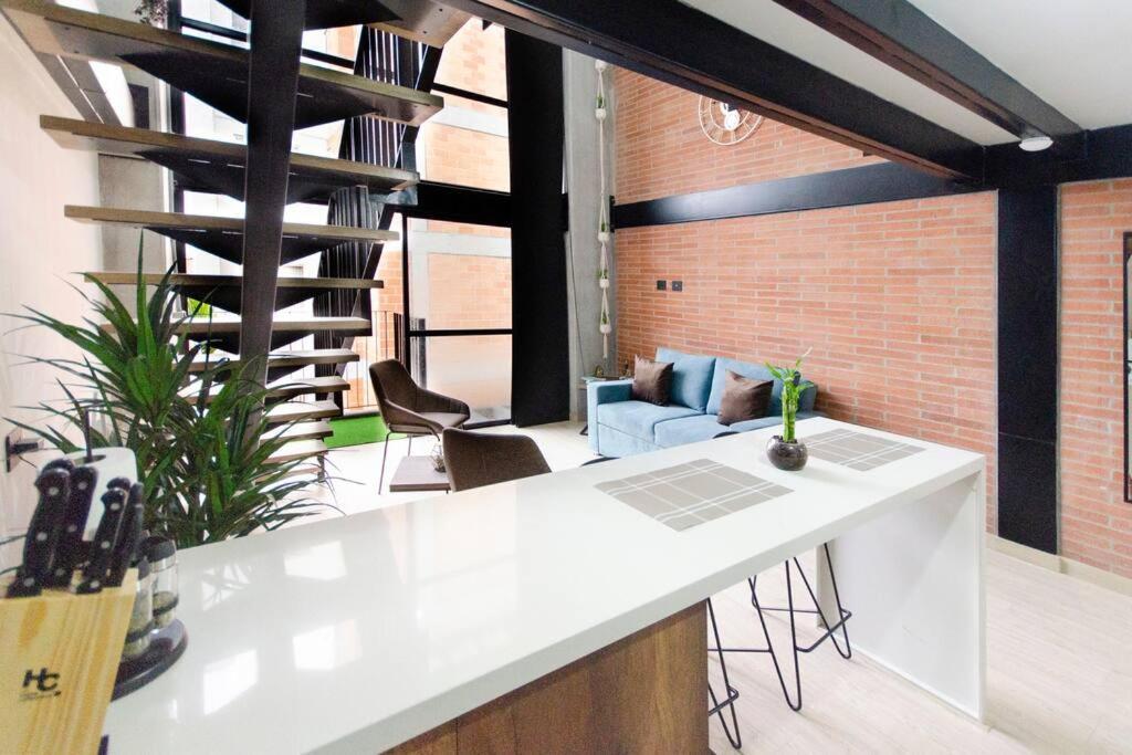Apartamento Tipo Loft Medellín Exterior foto